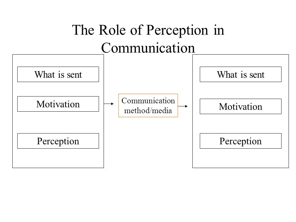 Types of Perception in Communication
